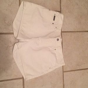 Vintage NWOTs Sz. 9 CK White Denim Jean Shorts